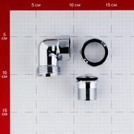 Американка угловая для П/сушила   3/4"-3/4" НВ хром