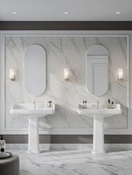 Пьедестал KERAMA MARAZZI POMPEI белый глянцевый, (278х248х710) PO.col.01 — изображение 3