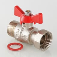 Кран шаровый 3/4"ВН VALTEC BASE с накидной гайкой VT.260.N.0505