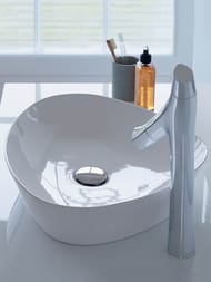 Раковина DURAVIT CAPE COD 500х405 антигрязевое покрытие, без перелива 23395000001