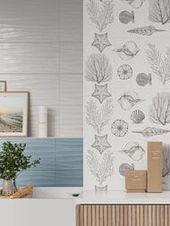 ������ ��������� Gracia Ceramica Monocolor sugar white wall 02 (250�600) ����� (��.�.)