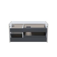 Тумба под умывальник IDDIS Edifice 1000х462х500 подвесная, 2 ящ., 1 дверь, капучино EDI10C0i95