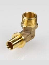 Уголок VALTEC аксиальный, 20х1/2"Н, латунь CW614N, VTm.453.G.002004