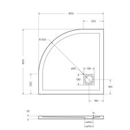 ������ �� �������������� ������� BELBAGNO TRAY-MR-UNO-R-80-550-35-W-CR � �������, �����