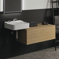 Тумба под раковину Ideal Standard CONCA (1000x505x370) 1 ящик, светлый орех, со столешницей T4313Y6 — изображение 4