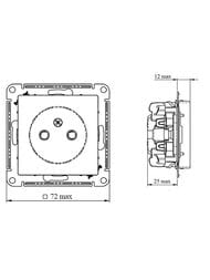 ������� Systeme Electric ATLASDESIGN ��� ���������� 16� �������� ����� ATN000941