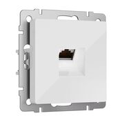 Розетка Ethernet RJ-45 cat. 6A экранированная Werkel W5120101, белый