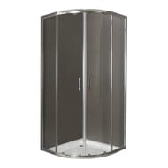 Душевой уголок BelBagno Uno (900х900х1950) UNO-195-R-2-90-C-Cr полукруг, стекло прозрач/профиль хром