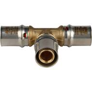Тройник STOUT 20х20х20 для металлопластиковых труб прессовой SFP-0006-202020
