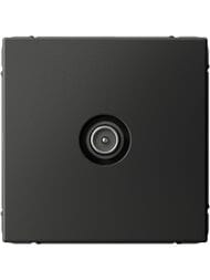 Розетка Systeme Electric ARTGALLERY ТВ оконечная 1DB, механизм, базальт, GAL001491
