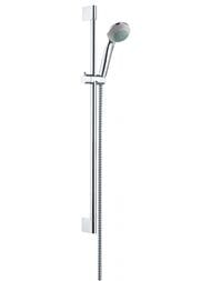 Душевой набор Hansgrohe Crometta 85 Green/Unica`Crometta (ручной душ, шланг, штанга 65см) 27652000 — миниатюра 1