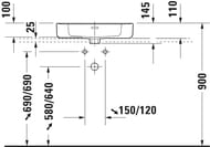 ���������� Duravit Soleil by Starck  560�435��, � ���������, ����� 2378560027