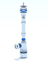 Сифон АНИ Пласт 1.1/4"х40мм с выпуском d65мм C1000
