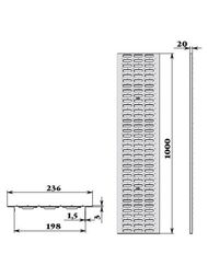 ������� ������������ ������������ Gidrolica �������� �����. ��� ������ DN 200 (1000�236�20)  528