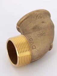 Уголок VIEGA 1.1/4"НВ 90°, бронза   264 109