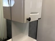 Зеркало-шкаф COMFORTY Севилья-85 (850х820х155) подвесной, слоновая кость 00003132625