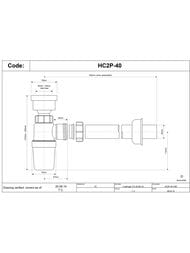 ����� ���������� McAlpine (32�40��) ��� ��������, � �������� ������ � �����������   HC2P-40