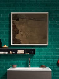 ������� Duravit L-Cube 800�700�67 � 4-��������� ����������, ������, LC7381018180000