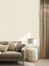 Обои виниловые на флизелине Rasch Country Living (1,06х10,00) моноколор, бежевые 971323 (рул.)