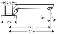 ��������� Axor Urquiola 11436 �� ���� ����� ������������� �� 3 ���������, ����� 198 ��