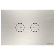 Клавиша смыва Artceram INOX 715 165х245х5,5мм, двойной смыв, нерж. сталь, цвет: сталь 715.000.BS