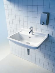 Умывальник DURAVIT STARCK 3 550х430х190 отверстие под смеситель, перелив 0300550000
