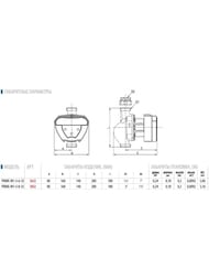 ����� �������������� AQUARIO PRIME-M1-5-6-32 185��, � �������, 5632