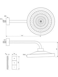 Душевая система Ideal Standard SOLOS A7893AA с термостатическим смесителем для душа