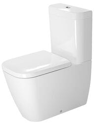Унитаз-компакт DURAVIT HAPPY D.2 365х630х415 унив.сток, крепление 2134090000+0934100005