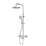 Комплект AM.PM Inspire 2.0 WK52EB Ванна 180х80, шторка стекло, душевая система термостат, аксессуары