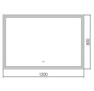 ������� Silver Mirrors Livia-2 (1200�800) ���������, ��������� ����., ������� �������� ��-0000176