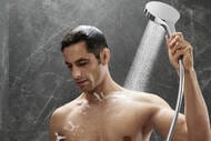 ������� ������� Hansgrohe Rainfinity Showerpipe 360 1jet ������� ������ ���� 26842000