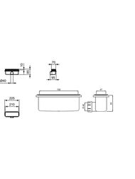 Ideal Standard ����� ��� ������� ULTRAFLAT ������������� ������, ������ ������� T4493V3