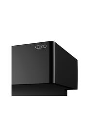 Корзинка для душа Keuco Edition 11 300х95 со встроенным стеклоочистителем,черный матовый 11159370000
