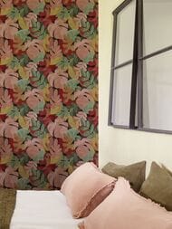 Обои виниловые на флизелине Grandeco Perfect Harmony PH 3011 (0,53х10,05) красный рул.)