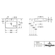 �������� Villeroy & Boch Finion 416861R1 (600�470)  ��� ��������, ������������� ���, ceramicplus
