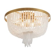 Потолочный светильник Freya Ornament (Орнамент) FR1008CL-06BS, IP20,латунь — изображение 2