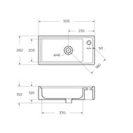 ���������� ��������� BelBagno (505�265�150) ��������, ����� 7045-KL