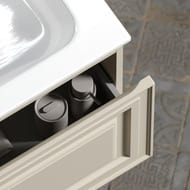 Тумба под раковину SANCOS Very (995х445х406) подвесная, один ящик, Beige Soft VR100CE