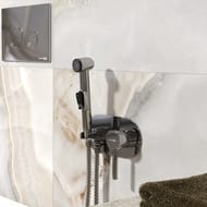 Смеситель WasserKRAFT Main 4138 встраиваемый, однозахватный, с гиг. душем, цвет: хром — изображение 4