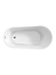 Ванна акриловая BelBagno BB704-1700-800-K (1700х800х720) отдельностоящая, белый