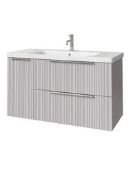 Тумба под раковину Caprigo RAIN-Smalty 100 (976х446х550) 2 ящика, 1 дверь сл 36515Leml-049.000.00.20
