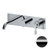 Смеситель для ванны Remer Atelier AL54D3WBCFP, черный брашированный хром — миниатюра 1