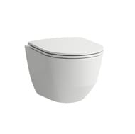 Уценка! Унитаз подвесной Laufen PRO (360х490х345) без ободка, укороченный, с сиденьем с микролифтом