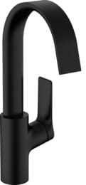 Смеситель Hansgrohe Vivenis 75032670 для раковины, поворотный излив 210, матовый черный