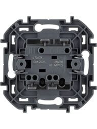 Выключатель LEGRAND INSPIRIA  2-клавишный 10 AX 250 В антрацит 673623