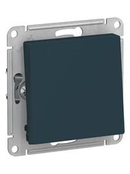 Переключатель Systeme Electric ATLASDESIGN 1-клавишный схема 6 10АХ механизм изумруд ATN000861