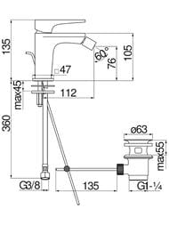 ��������� NOBILI SEVEN ��� ����, �������������, ������ ������, ������ ������� SE124119/1BM