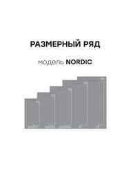 Душевой поддон Starohome NORDIC (1000х900х30) литьевой мрамор, серый матовый 99354781 — изображение 4