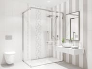 Плитка настенная AZORI Mallorca Grey (315х630) белый+серый (кв.м.)
